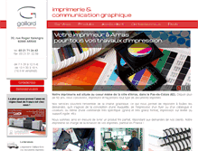Tablet Screenshot of imprimeriegaillard.fr